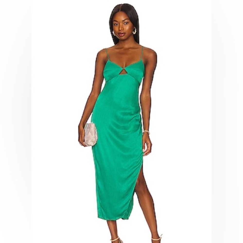 Saylor satin dress
